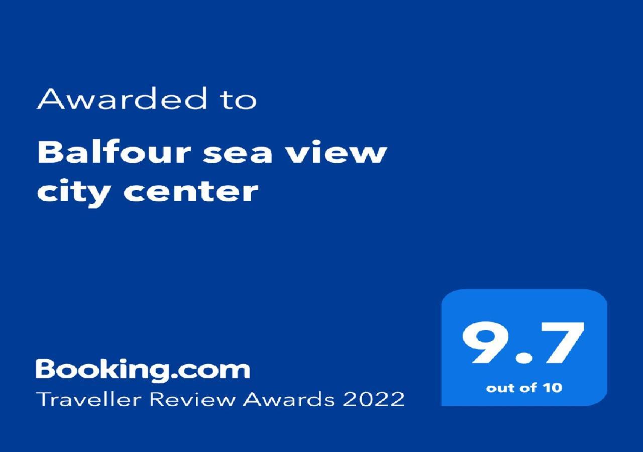 Balfour Sea View City Center Naharija Kültér fotó